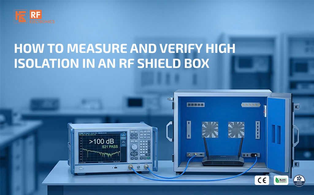 How to Measure and Verify High Isolation in an RF Shield Box