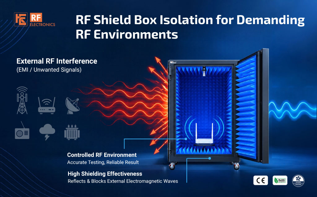 RF Shield Box Isolation for Demanding RF Environments
