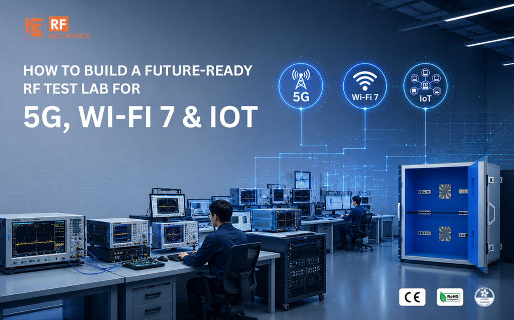 How to Build a Future-Ready RF Test Lab for 5G, Wi-Fi 7, and IoT